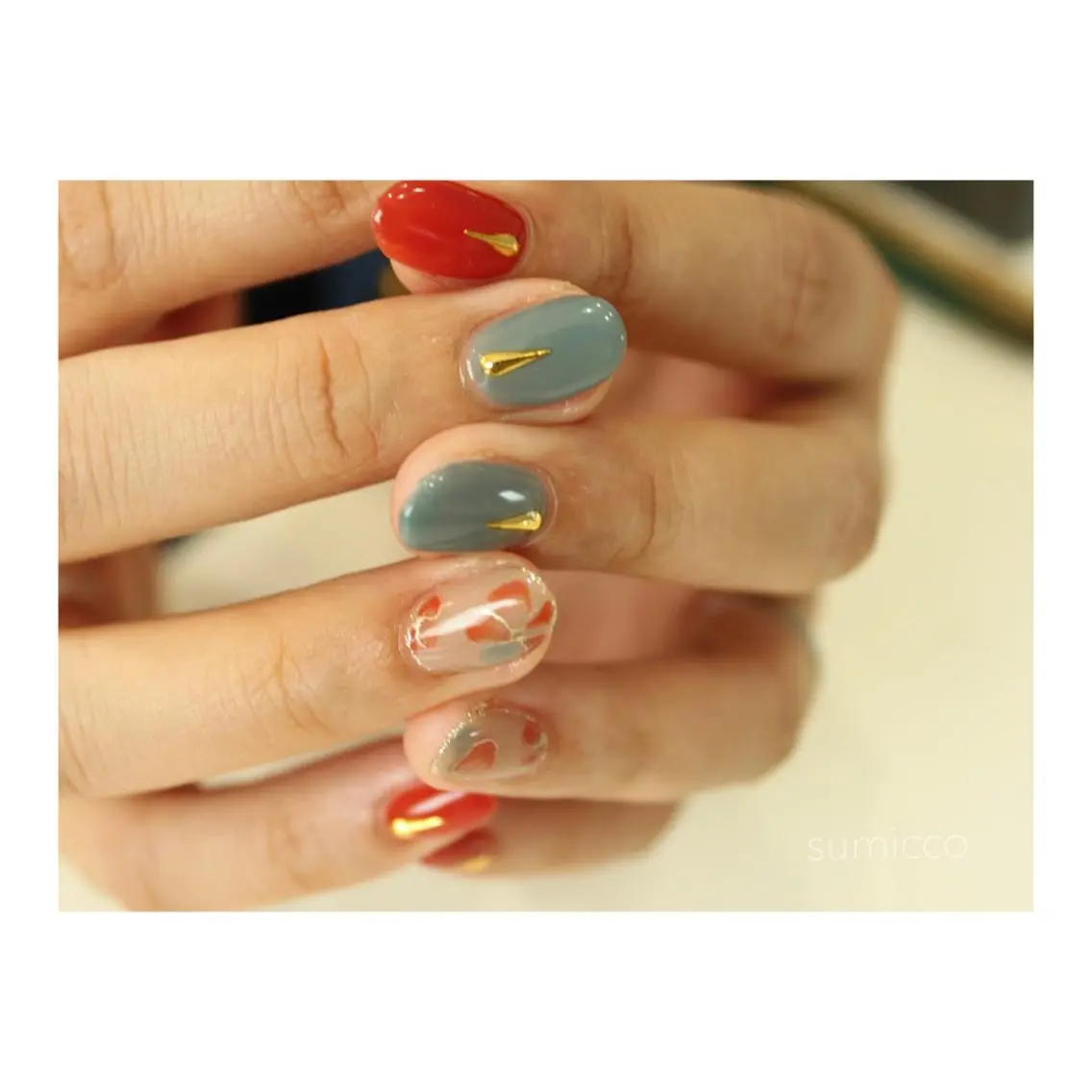 ネイル ハンドネイル ハンドケア sumicco nailのネイルデザイン