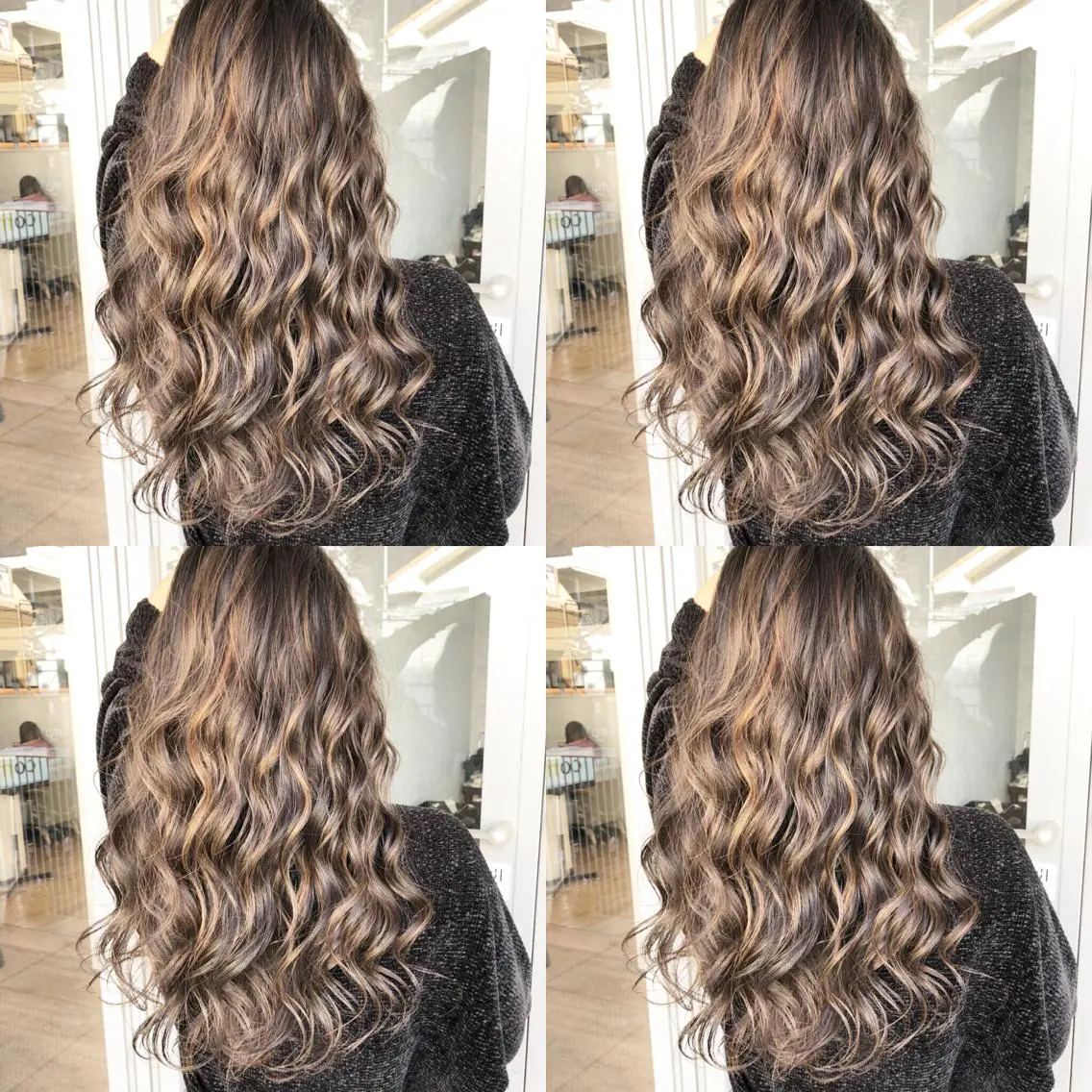 ロング カラー レイヤーカット BLend 渋谷のヘアスタイル