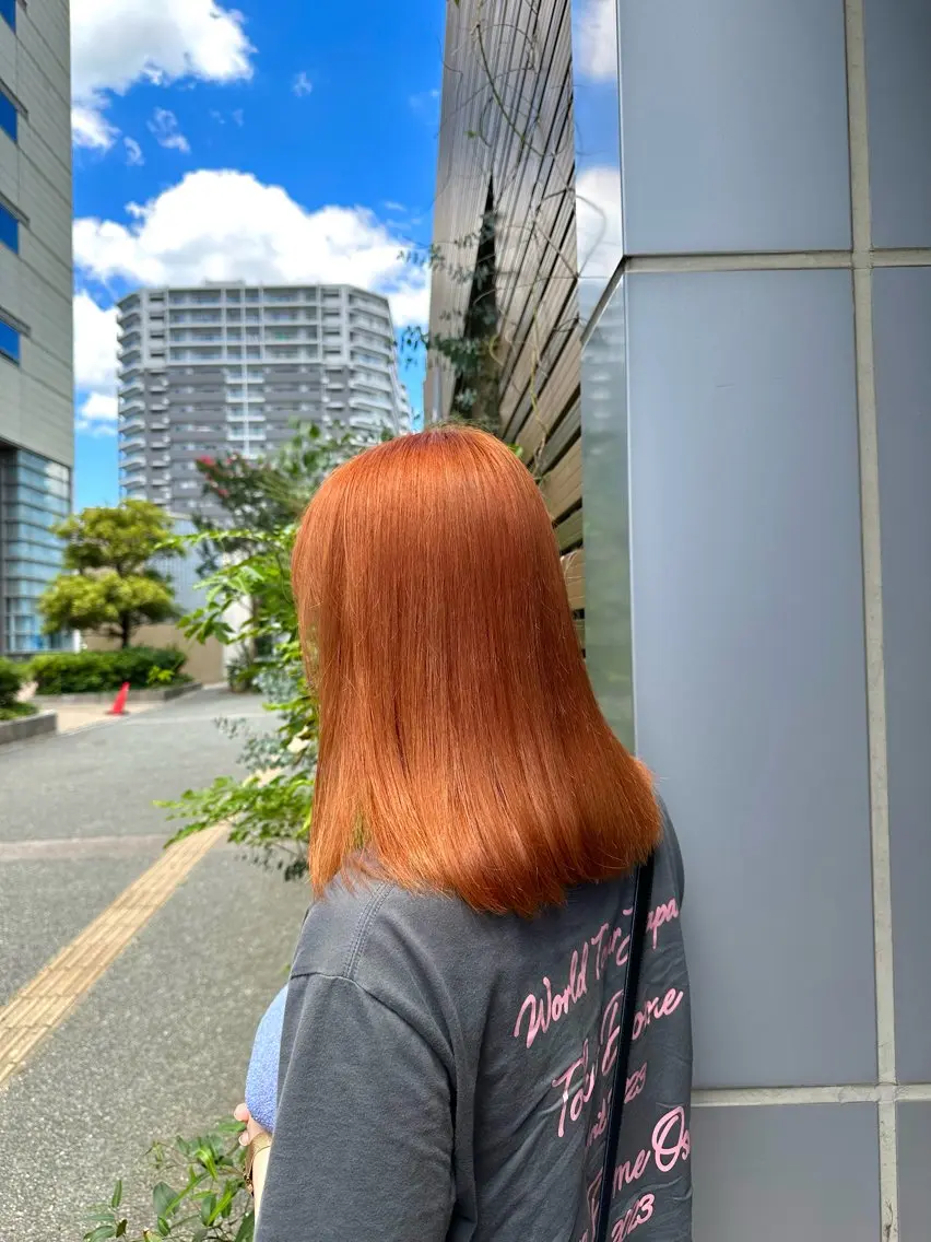 セミロング ヘアカラー 鈴木 雅人のヘアスタイル