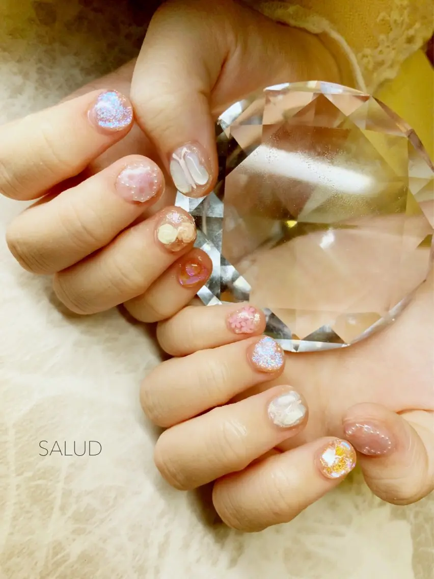 ネイル ハンドネイル Nail Salon SALUDのネイルデザイン