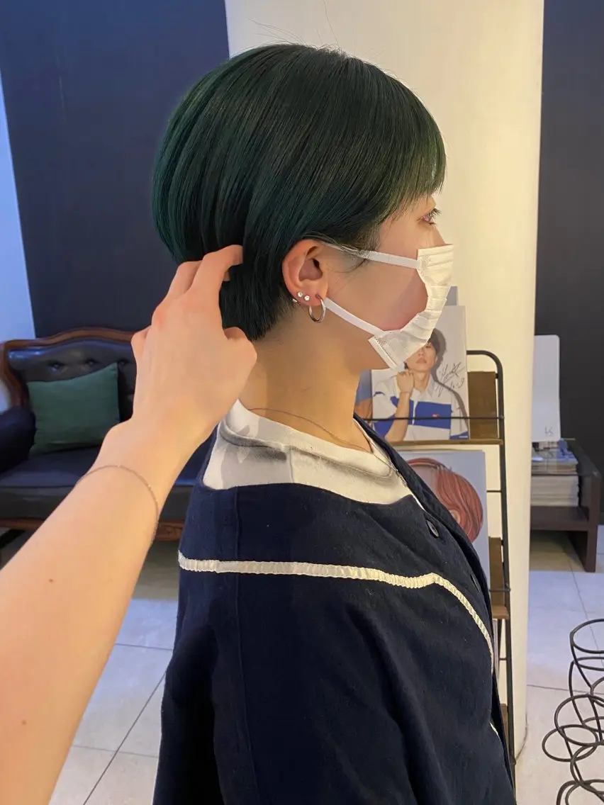 ショート カラー カット ヘアカラー トリートメント mai / linoah˚✧のヘアスタイル