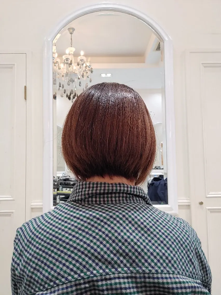 ショート カラー トリートメント カット ヘアカラー 中村 裕昭のヘアスタイル