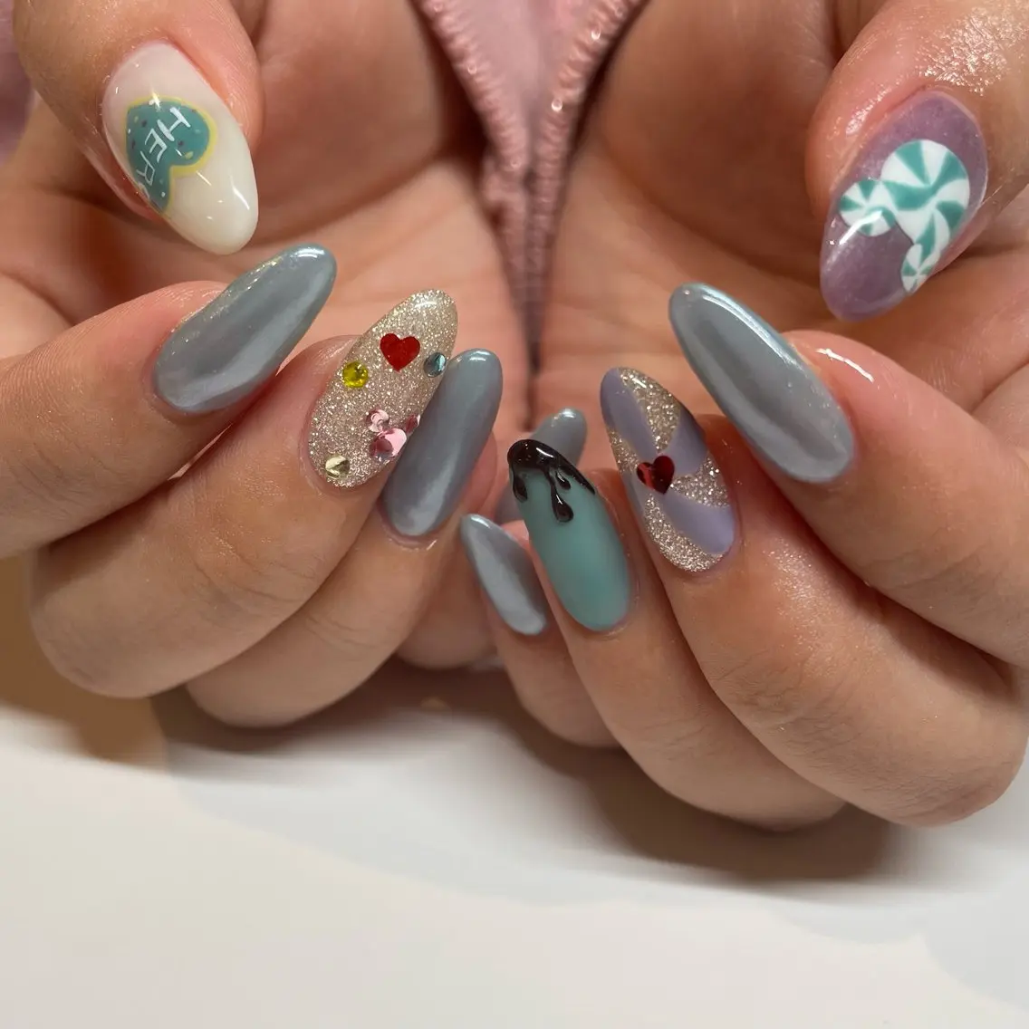 ネイル 持ち込み Manon Yuiのネイルデザイン