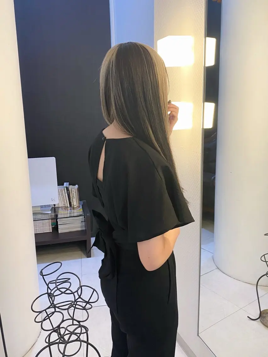 ロング カラー カット ヘアカラー トリートメント mai / linoah˚✧のヘアスタイル