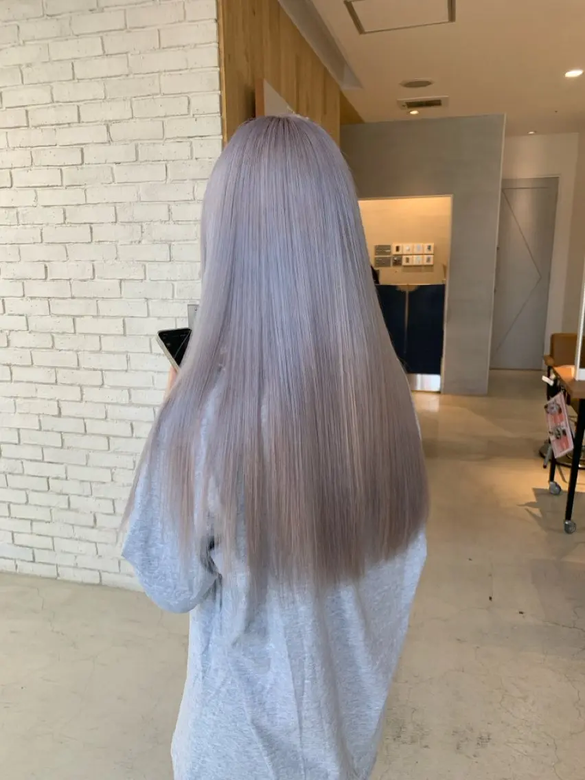 ロング カラー ロング ravens代表 ヒロムのヘアスタイル