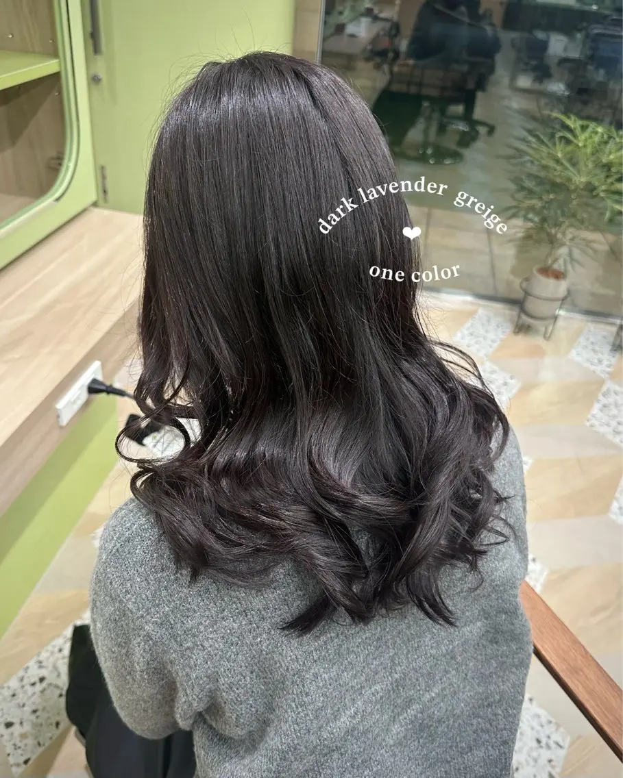 ミディアム ヘアカラー yuka♡/暖色系/ ブリーチなしWカラーのヘアスタイル
