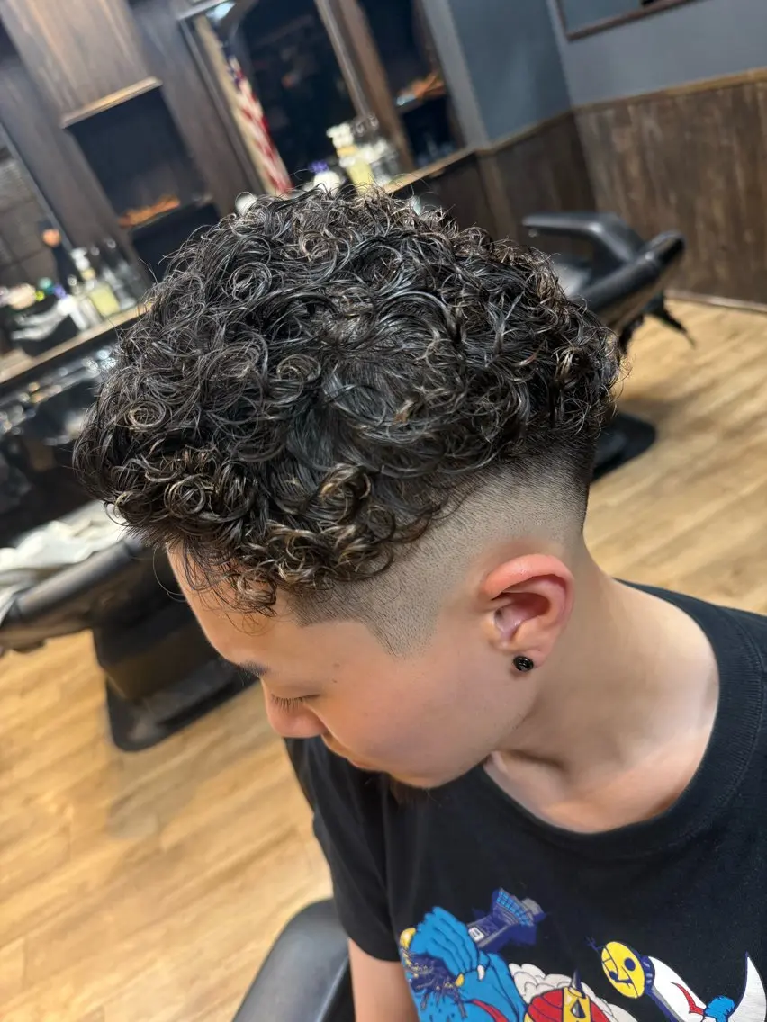 ショート 川満 瀬那のヘアスタイル