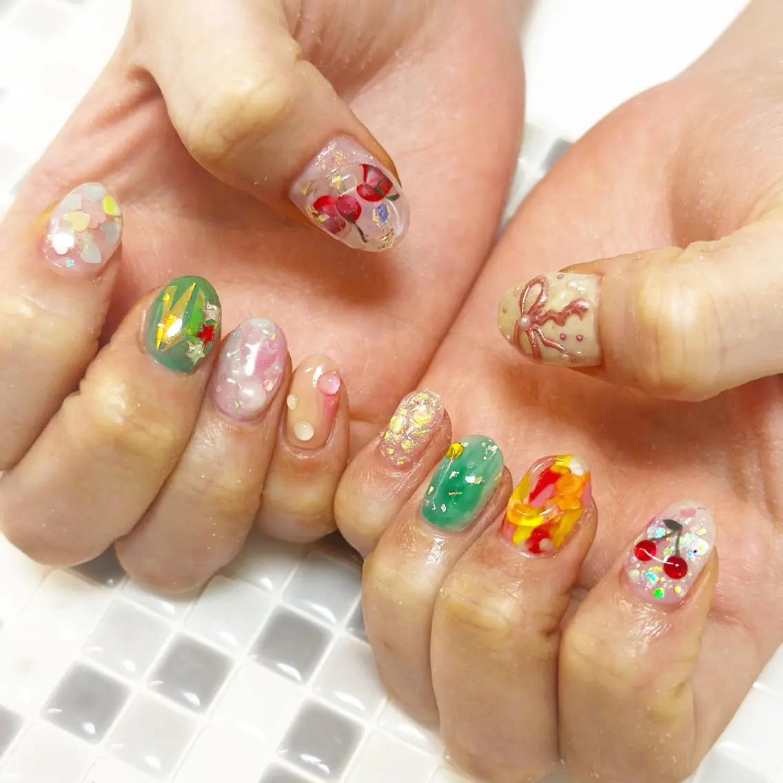 ネイル nailist yuiのネイルデザイン