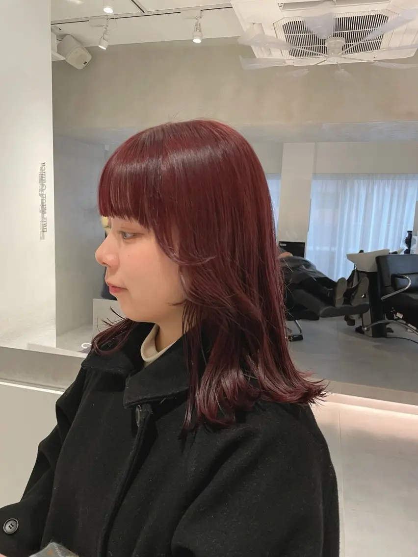 ミディアム カラー 🪞透け感&韓国ヘア 🪞honokaのヘアスタイル