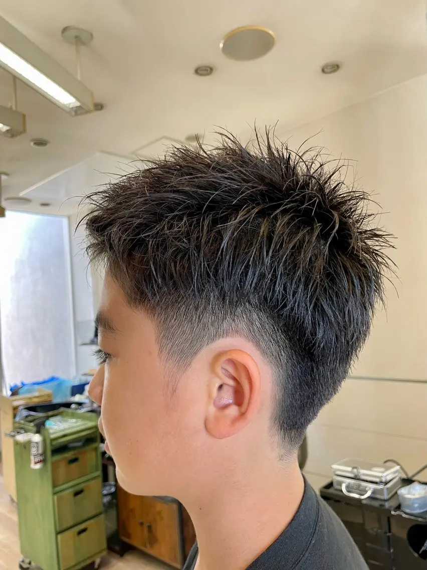 ショート メンズ キッズ 三井 大輝のヘアスタイル