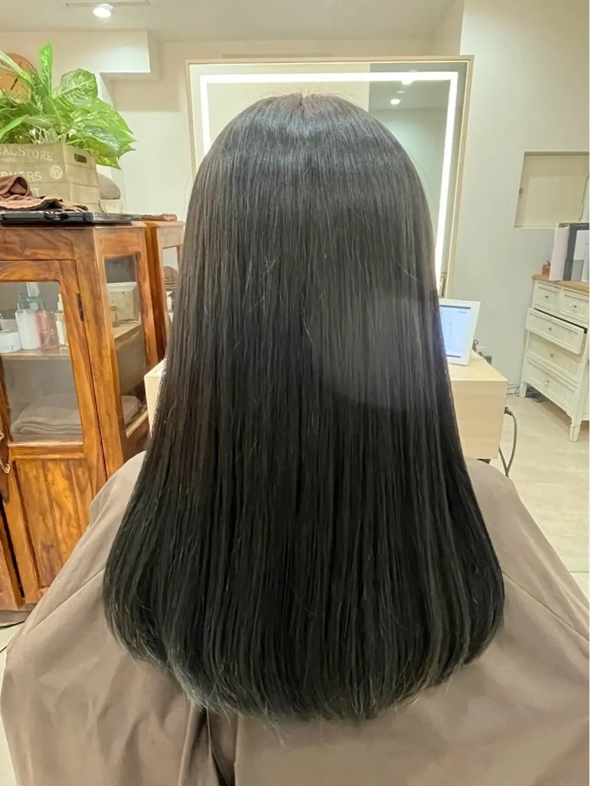 カラー 菅原 ゆめはのヘアスタイル