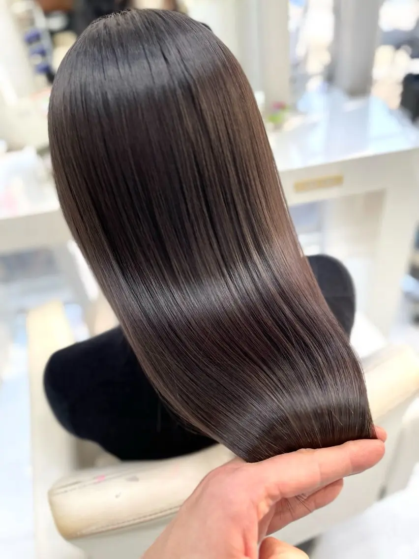 セミロング 髪質改善 カット ヘアカラー トリートメント ✨美髪専門サロン✨ seasonsのヘアスタイル