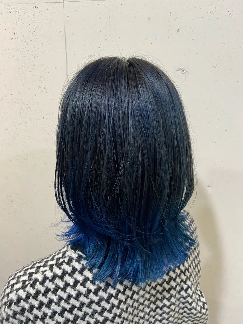 カラー ブリーチなし透明感 カラー✨山仲絢圭のヘアスタイル