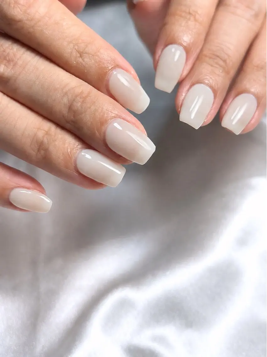ネイル ワンカラーネイル シンプルネイル ハンドネイル nailsalon Ecliaのネイルデザイン