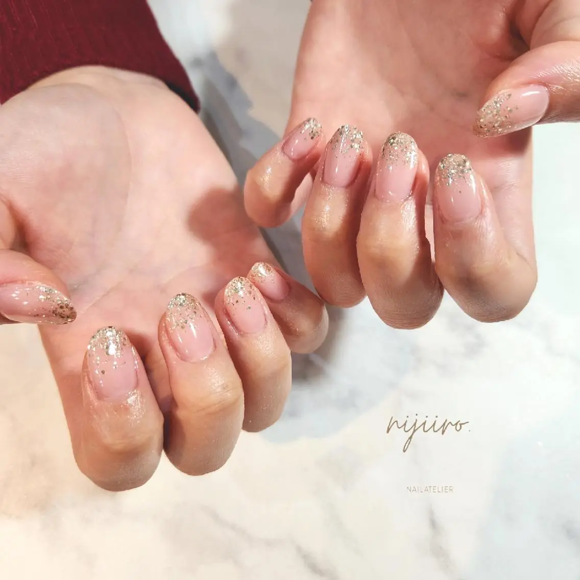 ネイル ハンドネイル nijiiro🌈 サトウのネイルデザイン