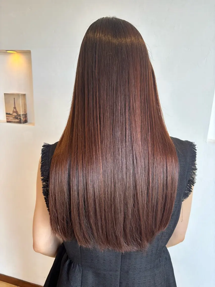 【平日ミニモ限定✨】髪質改善ストレート✂︎の写真