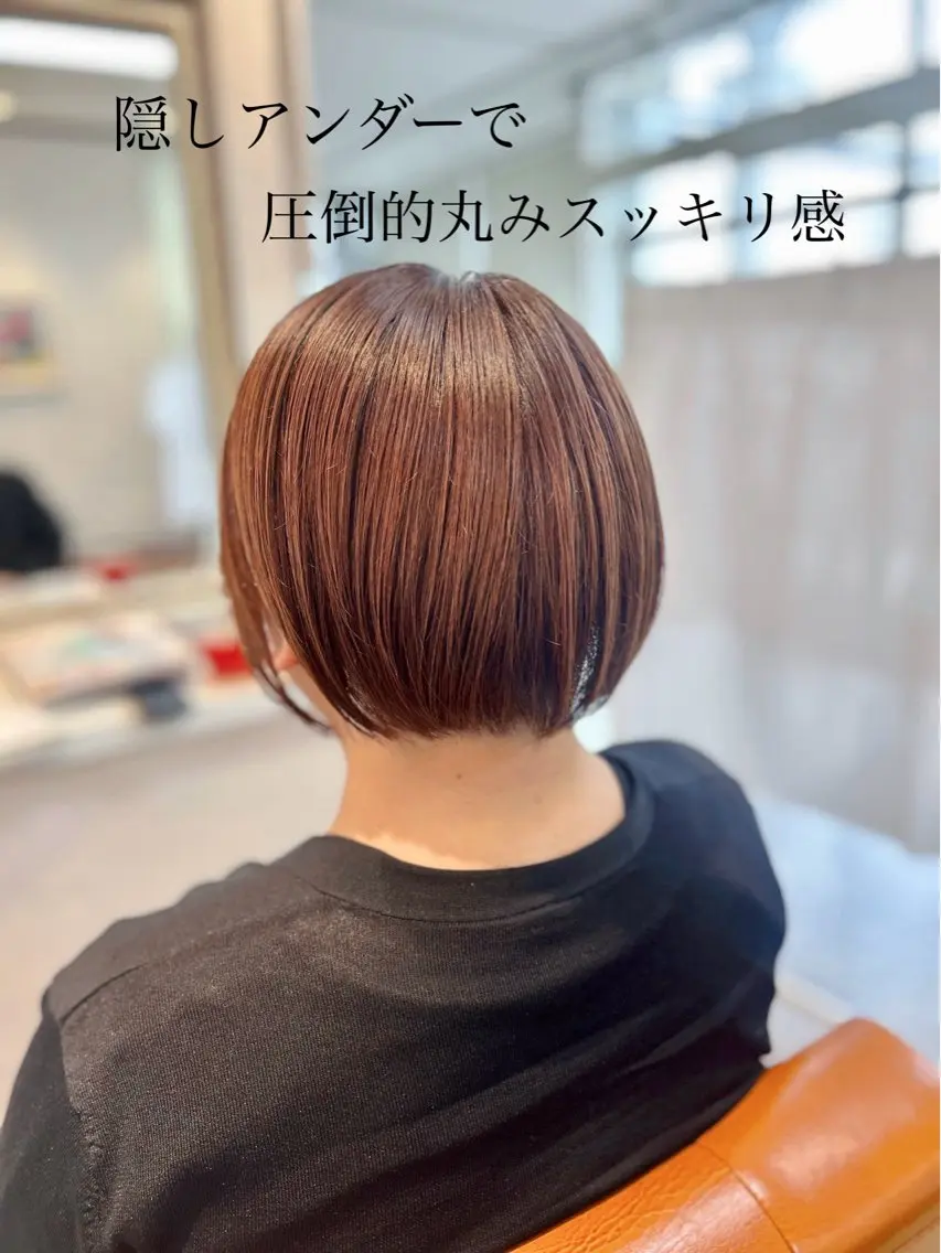 ショート カット ヘアカラー ヘッドスパ ナチュラルオーブン 大村店🍀深松孝枝のヘアスタイル