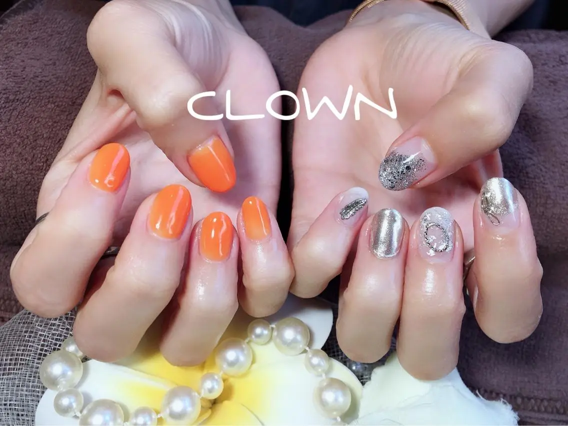 ネイル ジェルネイル ハロウィン sugar plum 【スカルプ人気店】のネイルデザイン