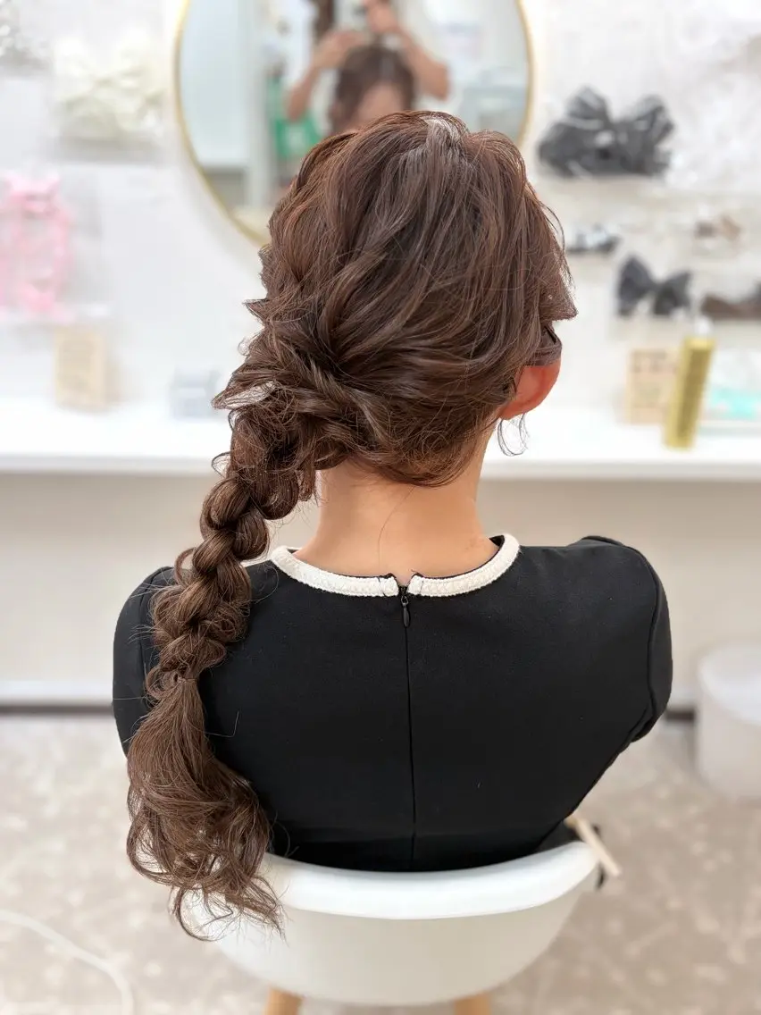 ヘアアレンジ hairset salon m.のヘアスタイル