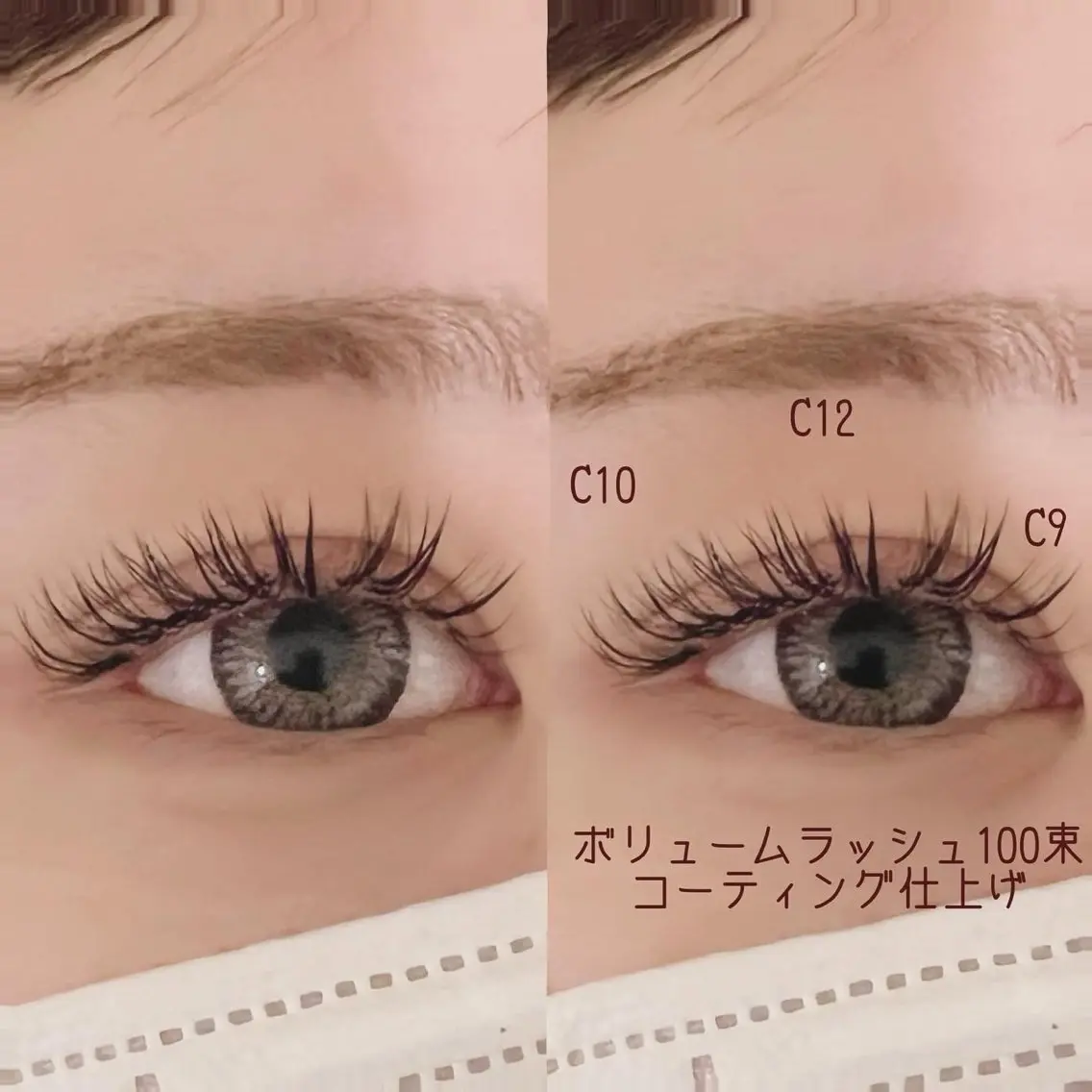 マツエク・マツパ ボリュームラッシュ Tiare さおりのマツエク・マツパデザイン