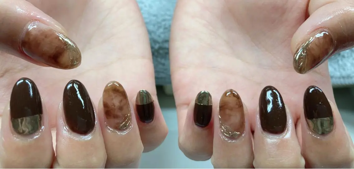 ネイル ニュアンスネイル🌈 MYU Nailsのネイルデザイン