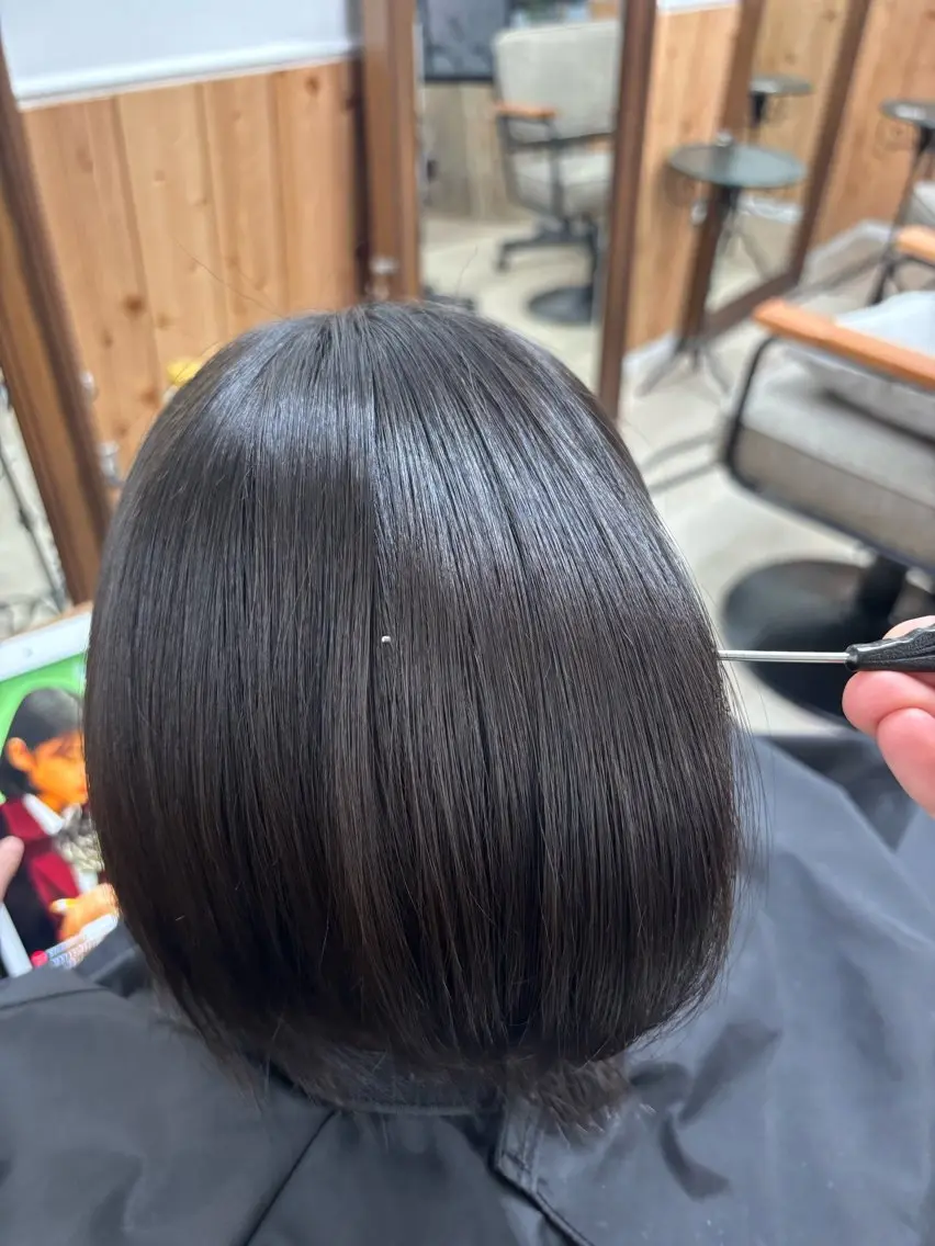 ショート 縮毛矯正 大木 創夢のヘアスタイル
