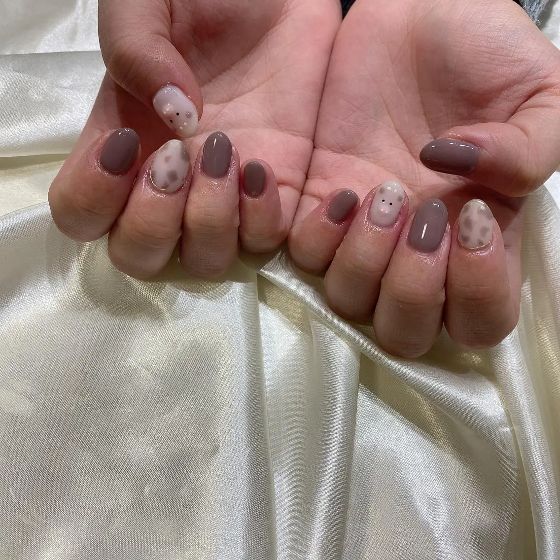 ネイル ハンドネイル 西岡 杏のネイルデザイン