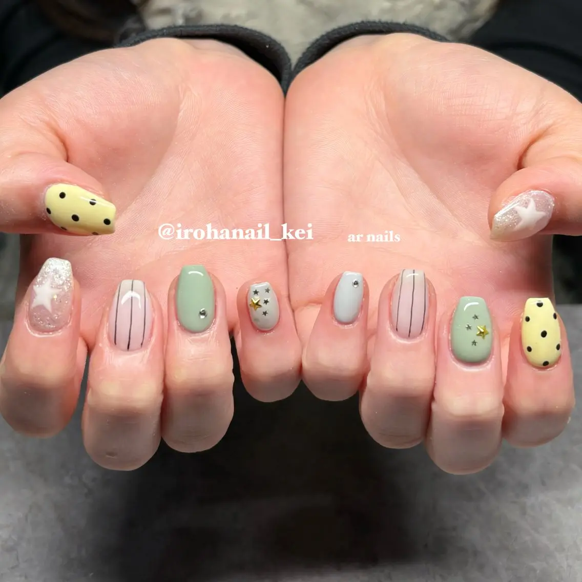 ネイル アートネイル IROHA NAIL_けい🐶のネイルデザイン