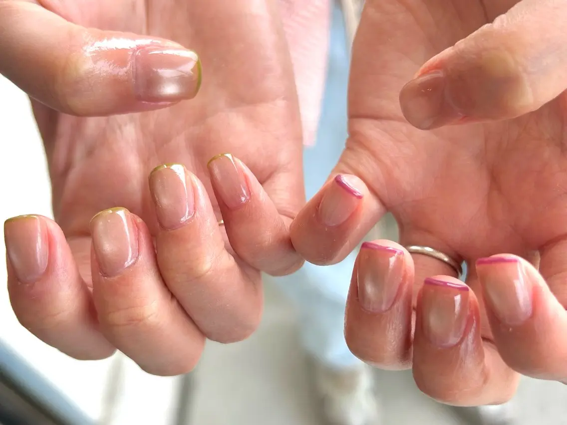 ネイル ハンドネイル Arco Iris 告瑠莉のネイルデザイン