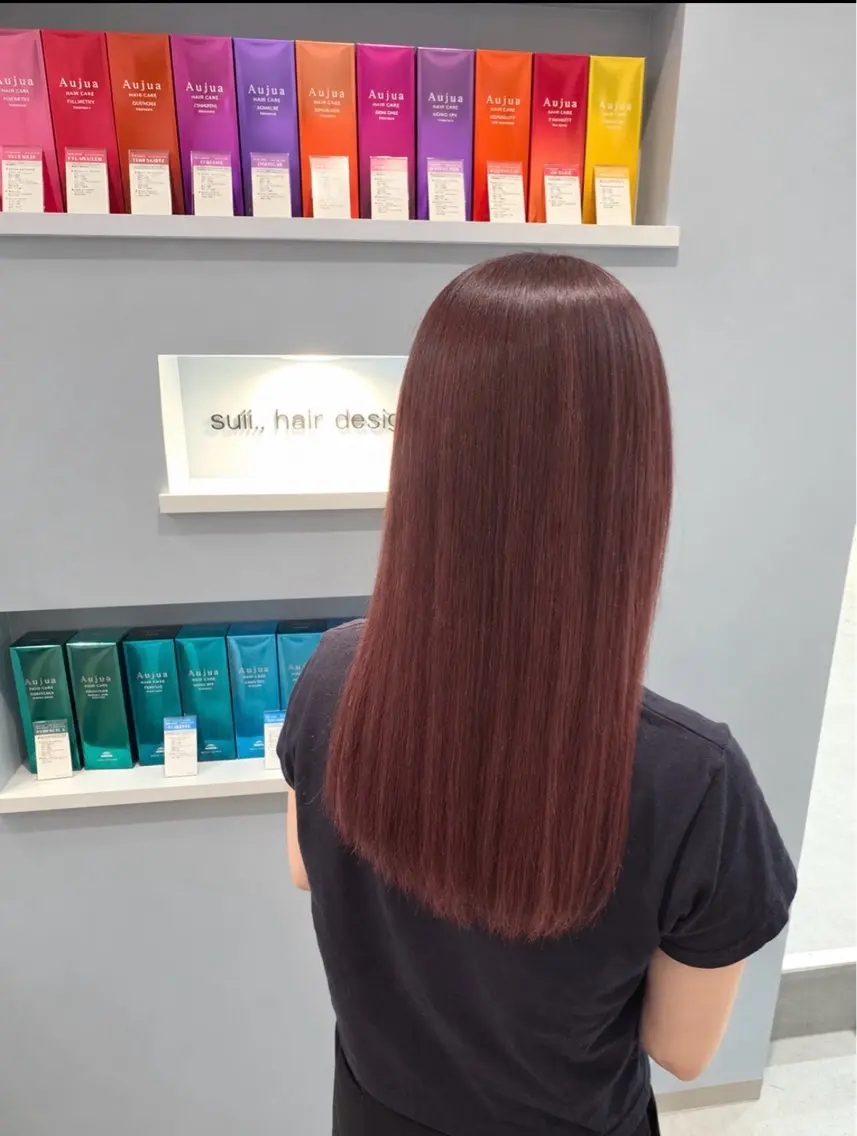 セミロング カラー ヘアカラー トリートメント 透明感カラー/ ブリーチ🩰🪽のヘアスタイル