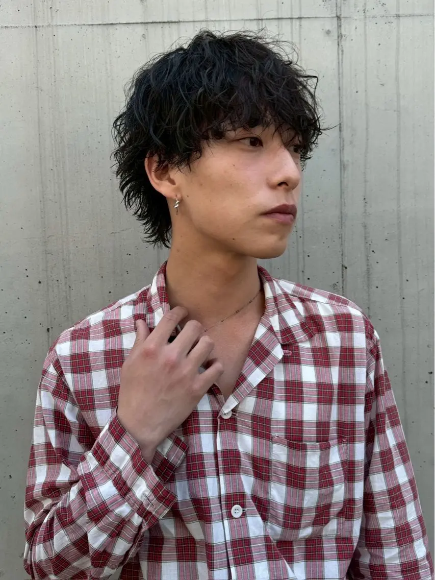 メンズ りき カラーモデル レディースも可能のヘアスタイル