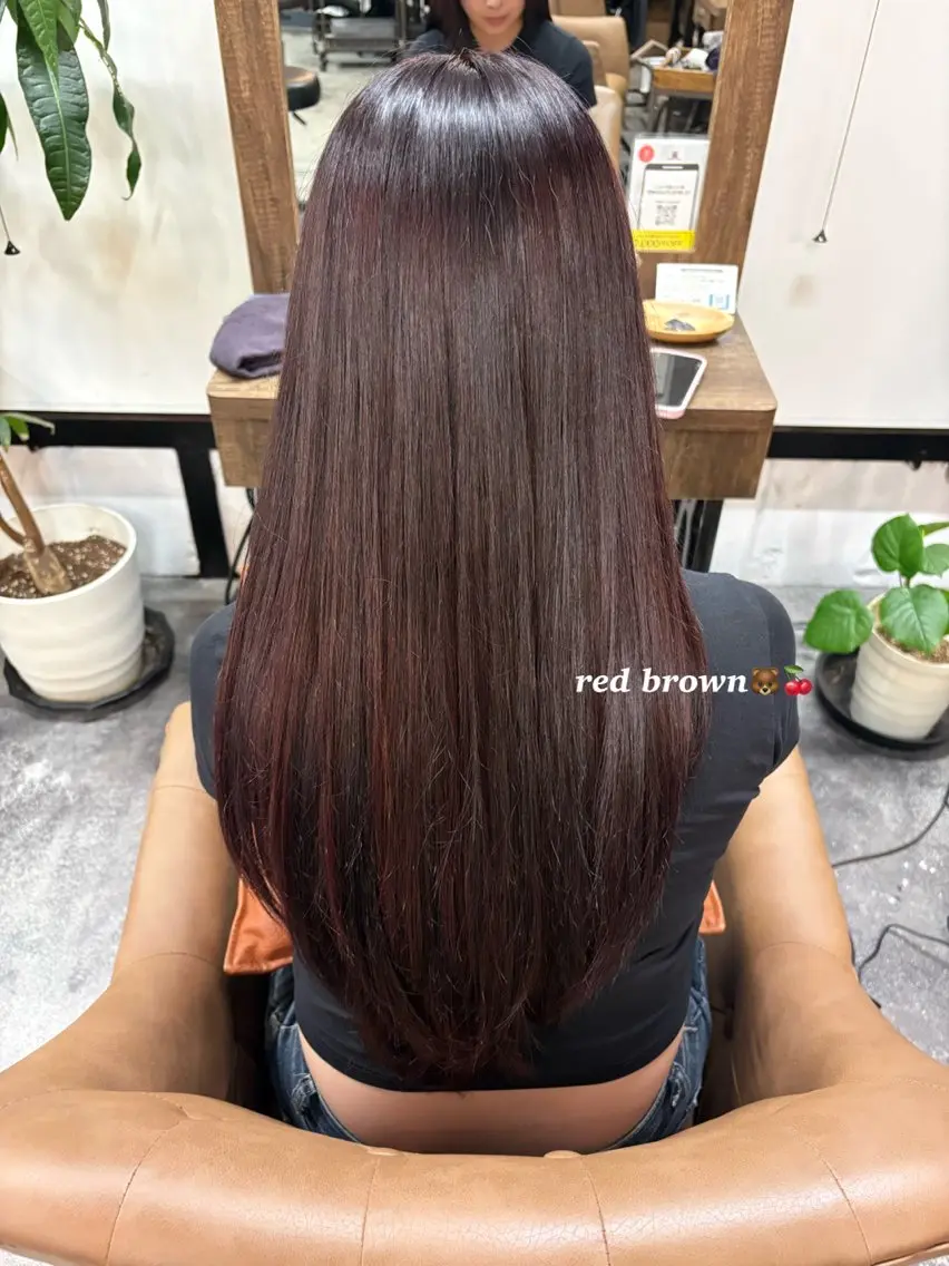 ロング カラー ヘアカラー 🫧透明感カラー 槇野🫧のヘアスタイル