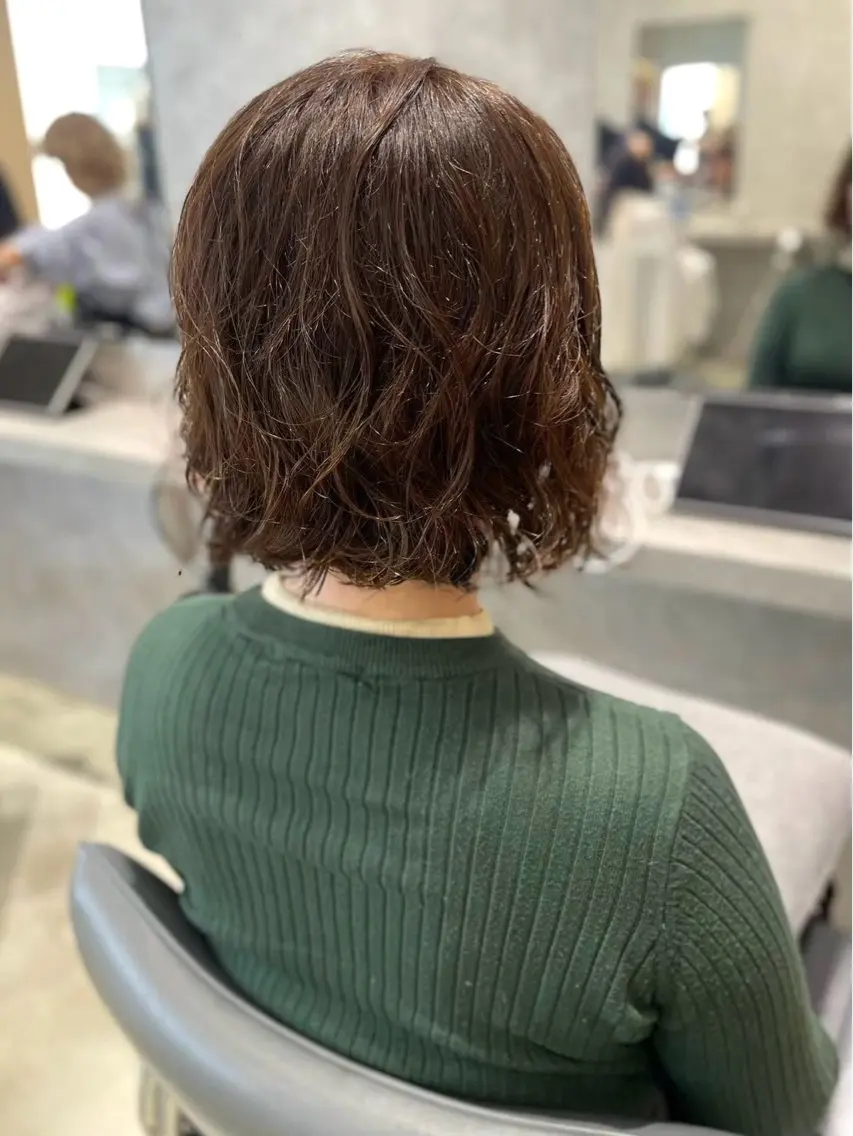 ショート ボブ レイヤーカット ツヤ髪🫧 新宿エリア✨ゆめのヘアスタイル
