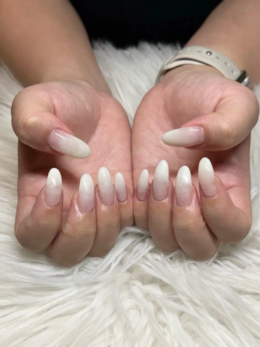 【Jr.ネイリスト限定】《Hand》カラーグラデーション(ベースカラー無し)(オフなし)¥3900の写真