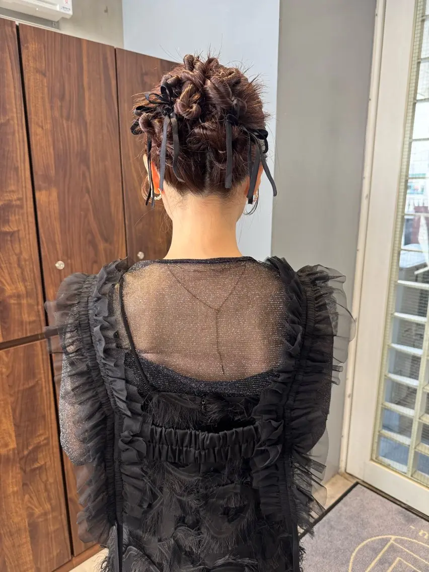 ヘアアレンジ ヘアセット 画 kirikaのヘアスタイル