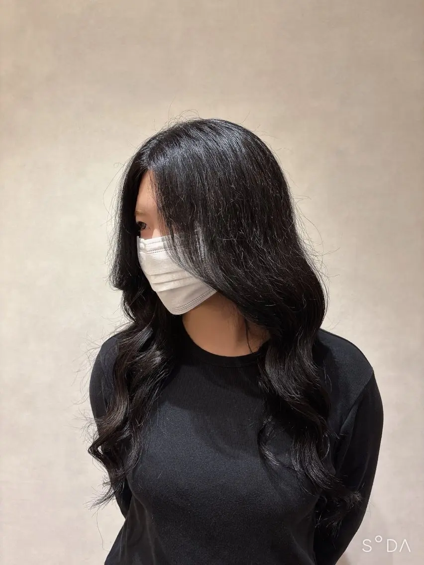 ロング 空閑 永知のヘアスタイル
