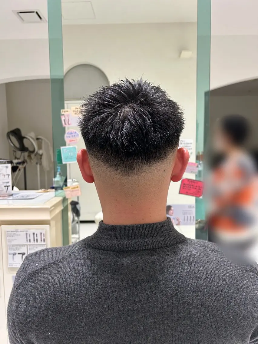 メンズ フェードカット en 岩立朱栞🕊️のヘアスタイル