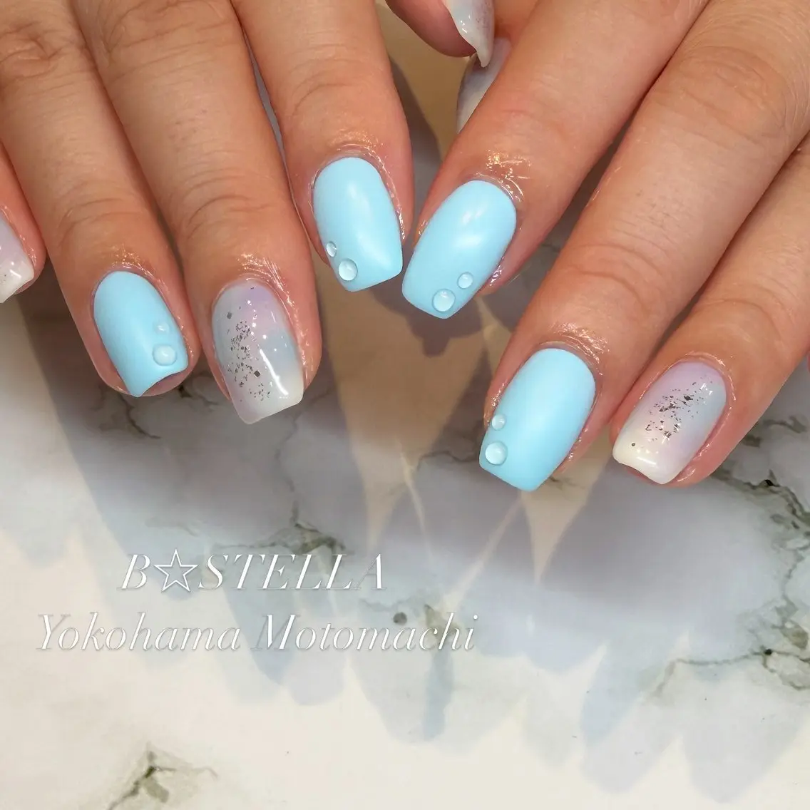 ネイル ハンドネイル B☆STELLA KUWABARAのネイルデザイン