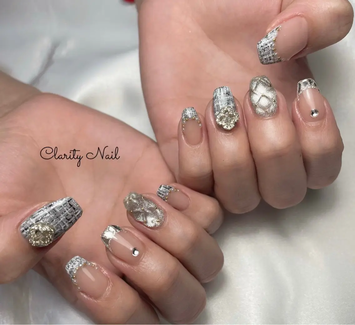 ネイル アートネイル 持ち込み ハンドネイル Clarity Nailのネイルデザイン