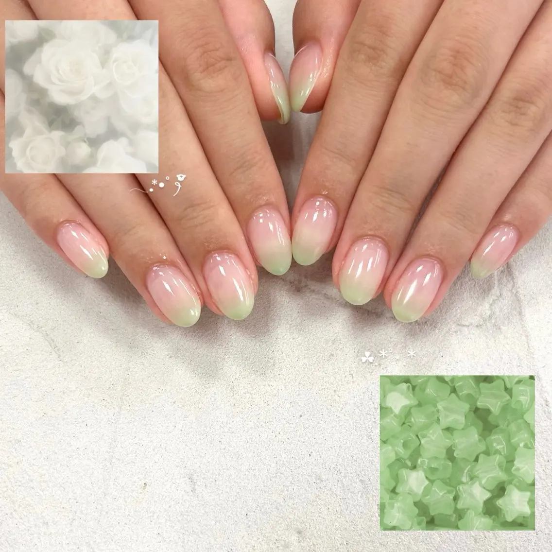 ネイル ハンドネイル Bianca  🎀 Hayakawaのネイルデザイン