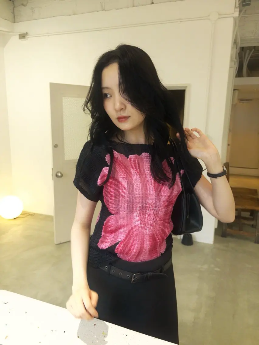 ロング 松林 芽依のヘアスタイル