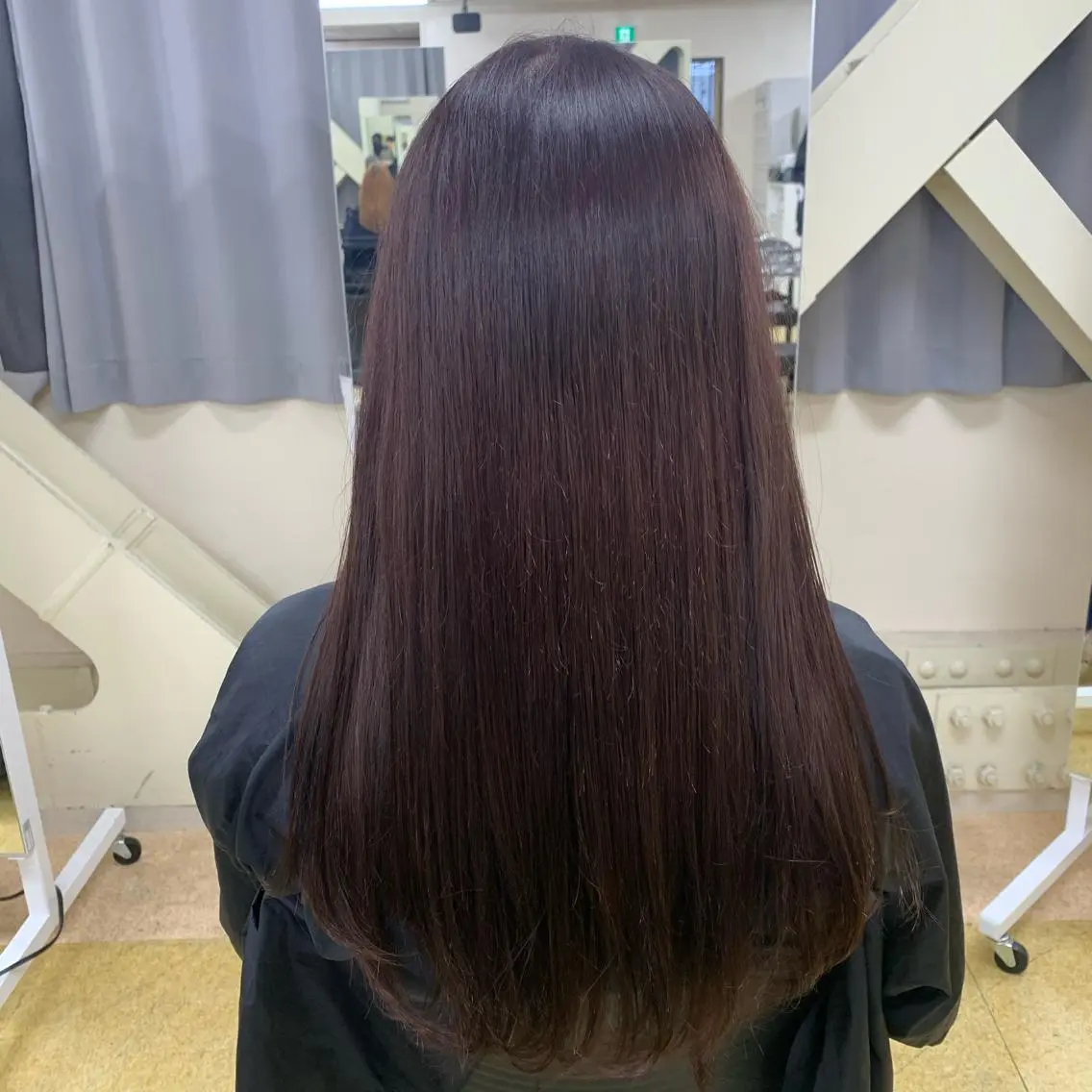 ロング カラー ヘアアレンジ 透明感カラー 髪質改善 トリートメント 酸熱トリートメント ダブルカラー｜ なおき｜池袋美容師のヘアスタイル