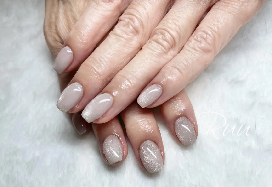 ネイル アートネイル フットネイル フレンチネイル キラキラネイル 韓国ネイル Nail salon Ruuのネイルデザイン