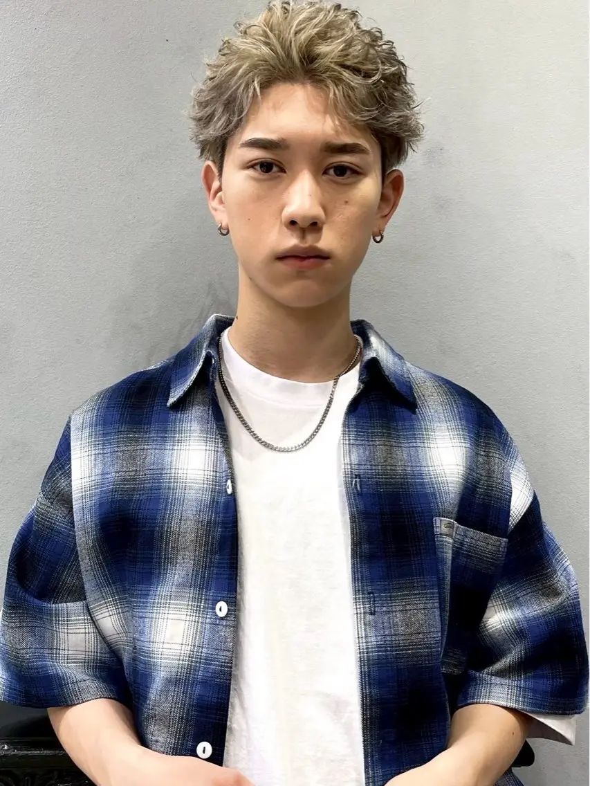 ショート ショートヘア mens.salon hackのヘアスタイル