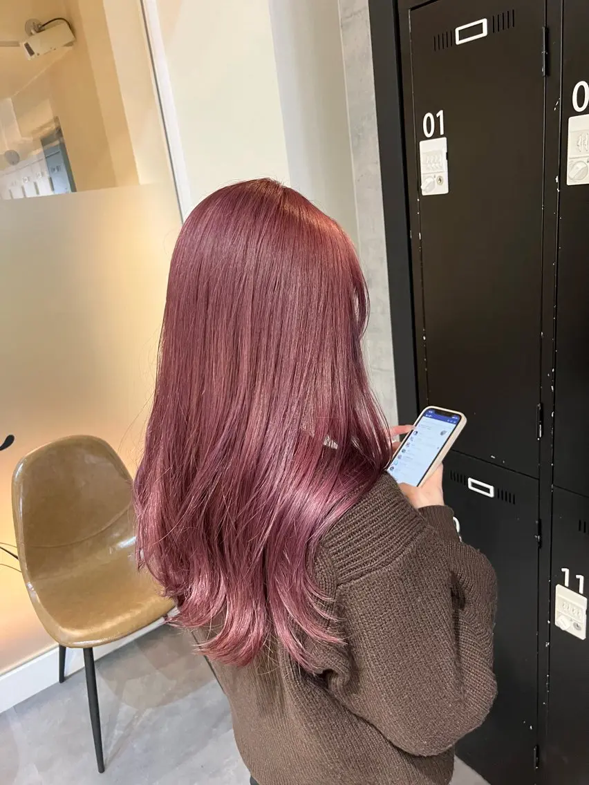 ロング ヘアカラー 澤村 高宏のヘアスタイル