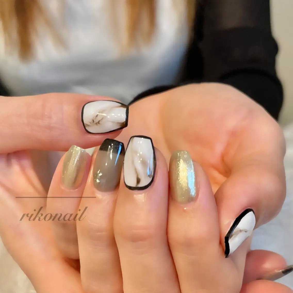 ネイル ハンドネイル riko nailのネイルデザイン
