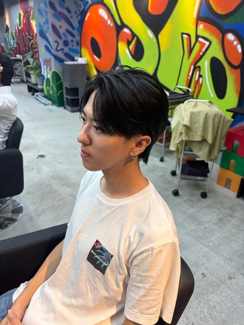 メンズ keany錦糸町 ハセベユウのヘアスタイル