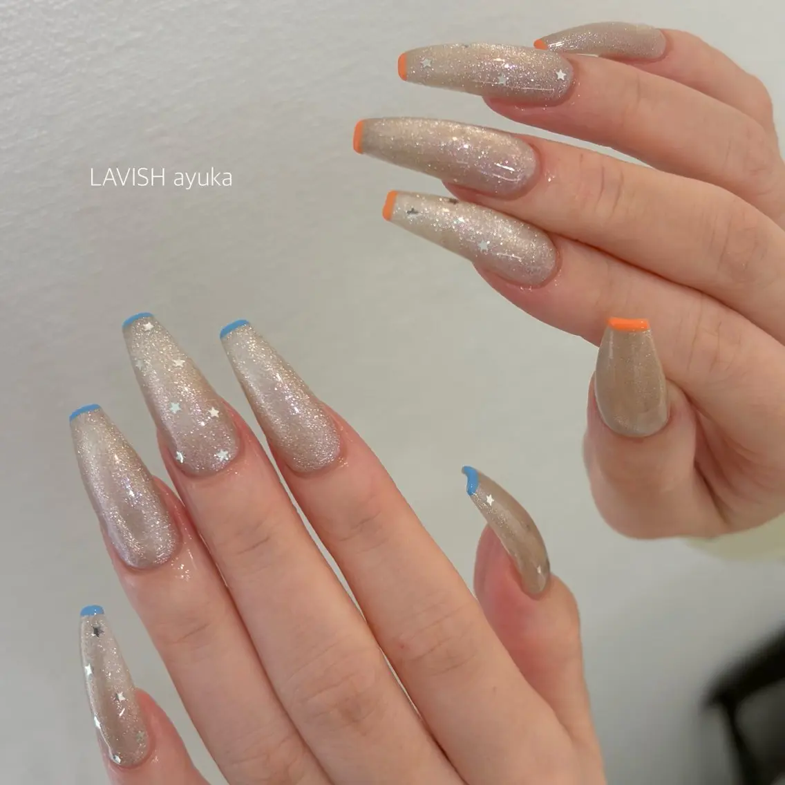 ネイル ハンドネイル LAVISH ayukaのネイルデザイン