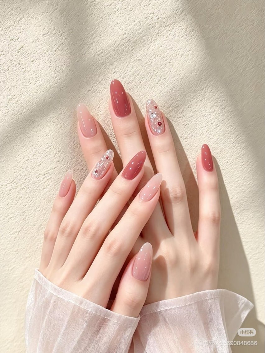 ネイル ハンドネイル Aura Nail ✨スス✨(アヤ)のネイルデザイン
