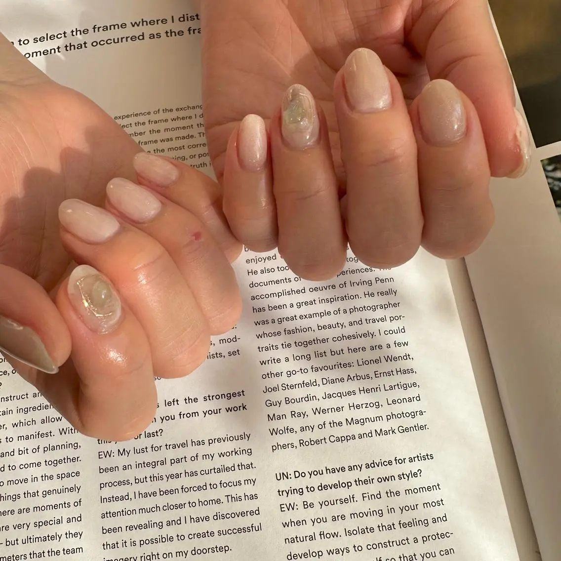 ネイル クリアネイル ミラーネイル ストーンネイル cocoro nail salonのネイルデザイン